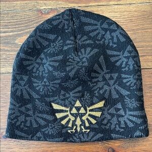 Vintage Nintendo | Zelda Beanie Hat | Embroidery | Virtus Tag | One Size